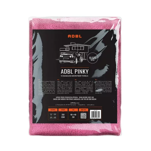ADBL Pinky Mehrzwecktücher 10Stk. 350GSM 40x40
