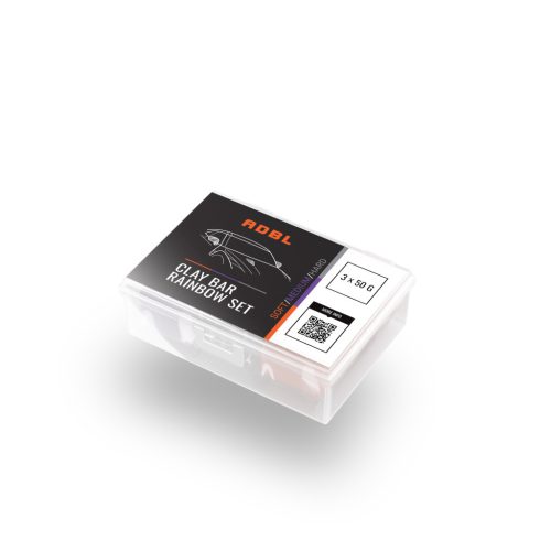 ADBL Clay Bar Rainbow 3x50g Reinigungsknete Set