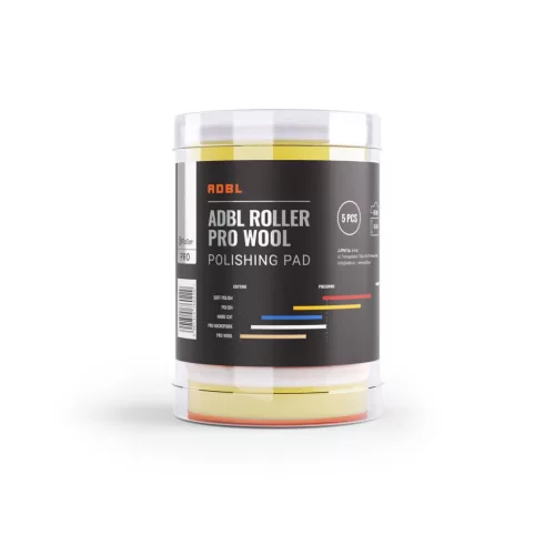 ADBL Roller Pro Wool DA 50 – 5 Stk. Mini Polierpads 50 mm