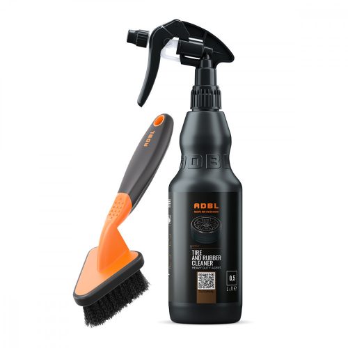 ADBL Tire and Rubber Cleaner 0,5L & Tire Brush - Reifenreinigungsset