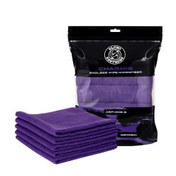   Blend Brothers Charmie – Randloses Mikrofasertuch 40×40 cm 5 Stück (420 gsm) Lila