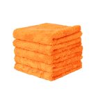 Blend Brothers Charmie – Ultraweiches Mikrofasertuch 40×40 cm 5 Stück (500 gsm) Orange
