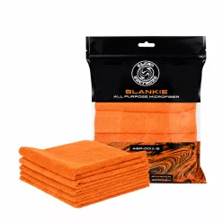   Blend Brothers Blankie – Randloses Mikrofasertuch 40×40 cm 5 Stück (300 gsm) Orange