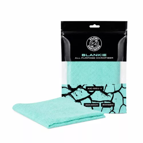 Blend Brothers Blankie – Randloses Mikrofasertuch 40×40 cm (300 gsm) Türkis