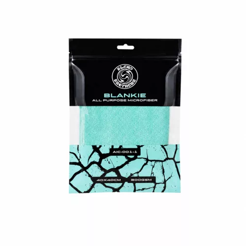 Blend Brothers Blankie – Randloses Mikrofasertuch 40×40 cm (300 gsm) Türkis