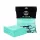 Blend Brothers Blankie – Randloses Mikrofasertuch 40×40 cm 5 Stück (300 gsm) Türkis