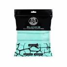 Blend Brothers Blankie – Randloses Mikrofasertuch 40×40 cm 5 Stück (300 gsm) Türkis