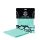 Blend Brothers Charmie – Randloses Mikrofasertuch 40×40 cm (420 gsm) Türkis