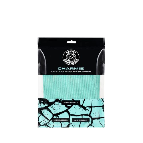 Blend Brothers Charmie – Randloses Mikrofasertuch 40×40 cm (420 gsm) Türkis