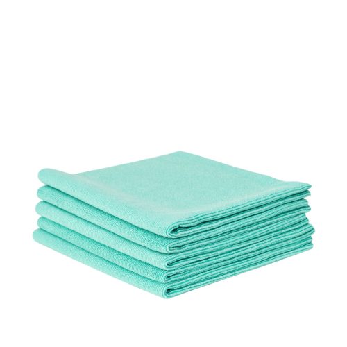 Blend Brothers Charmie – Randloses Mikrofasertuch 40×40 cm 5 Stück (420 gsm) Turkis