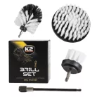 K2 Brill Pro Set – Bürstenset für Polsterung + Verlängerungsaufsatz