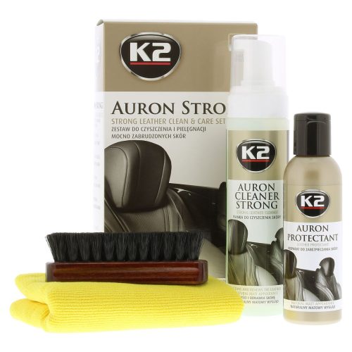 K2 Auron Lederreiniger und Pflegeset