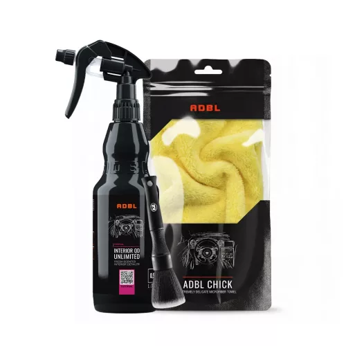 ADBL Interior QD Unlimited 0,5L & Chick & K2 Pino Pro – Reinigungsset für Klavierlack