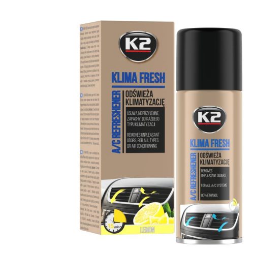K2 Klima Fresh 150ml Lemon Klimaanlagenreiniger Spray