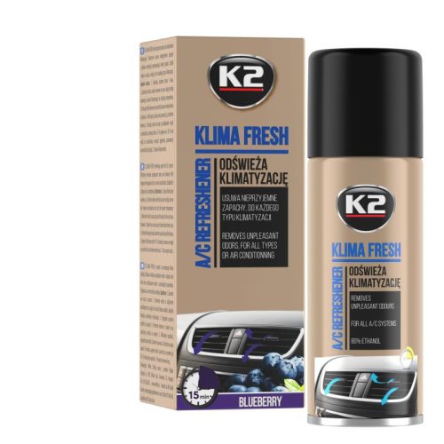 K2 Klima Fresh 150ml Blueberry Klimareiniger Spray