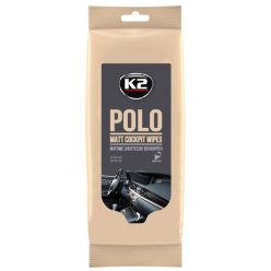   K2 Polo Matt - Armaturenbrett Reinigung und Pflege Tücher (24 Stk.)