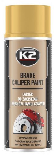 K2 Brake Caliper Paint 400ml - Goldene Bremssattel Farbe