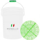 Monello Secchio Autopflegeeimer mit grünem Separator