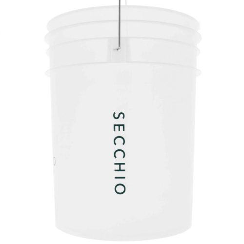 Monello Secchio Autopflegeeimer mit rotem Separator