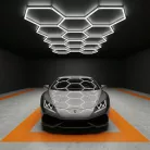 Optonica Hexagon Beleuchtung – 14-teilig Kaltweiß