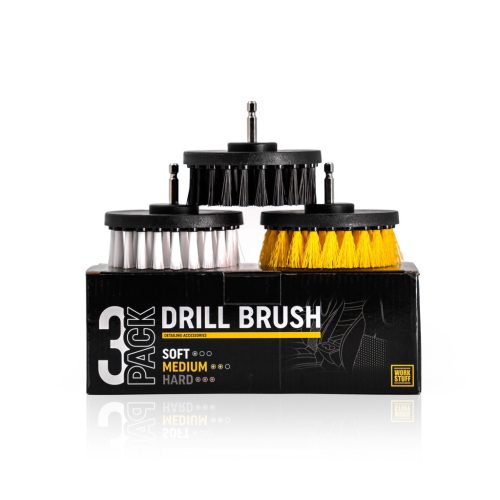 Work Stuff Drill Brush Pack – 3er-Bürsten-Set für Polsterreinigung