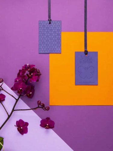 Marta La Farfalla Duftplättchen - Black Orchid (Schwarze Orchidee / Fra-Ber Duft)